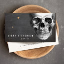 Buscar skull tarjetas de visita Gótico