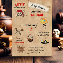 Buscar pirata lindo invitaciones Para niños