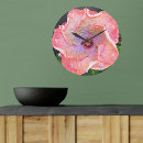 Buscar pink roses relojes de pared Flores