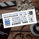 Buscar movie ticket invitaciones Para todos