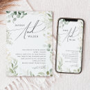 Buscar la guirnalda boda invitaciones Prometida