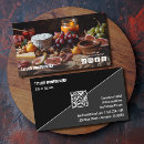 Buscar charcutería tarjetas de visita Código qr