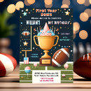 Buscar boleto del fútbol invitaciones Cualquier niño
