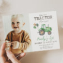Buscar tractor birthday invitaciones Para niños