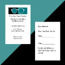 Buscar oftalmólogo tarjetas de visita Optometrista