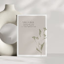 Buscar aceituna 13x18 invitaciones Minimalista