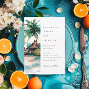 Buscar playa tropical boda invitaciones Boda de verano