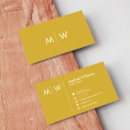 Buscar m inicial tarjetas de visita Minimalista