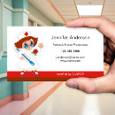Buscar enfermera pediátrica tarjetas de visita Médico