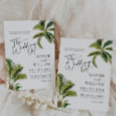 Buscar la palmera boda invitaciones Parejas