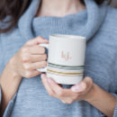 Buscar tipografía elegante tazas Monograma