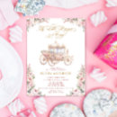 Buscar una pequeña princesa invitaciones 5 º ducha