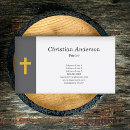 Buscar pastor tarjetas de visita Religión