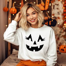 Buscar pestañas sudaderas Cara de calabaza