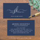 Buscar letra inicial tarjetas de visita Para ella