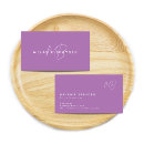 Buscar lavanda tarjetas de visita Profesional