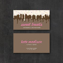 Buscar caramelo tarjetas de visita Jefes