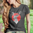 Buscar círculo rojo camisetas Para ella