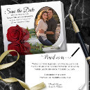 Buscar romántico 11x14 invitaciones Invitados