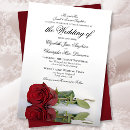 Buscar roja del boda invitaciones Invitados