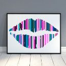 Buscar labios rosados posters Colorido