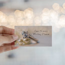 Buscar anillo compromiso de tarjetas de visita Elegante