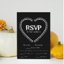 Buscar esqueleto tarjetas rsvp Blanco y negro
