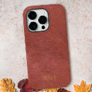 Buscar cuero falso iphone fundas Rojo