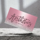 Buscar estético tarjetas de visita Artista de maquillaje