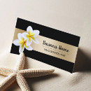 Buscar plumeria tarjetas de visita Tropical