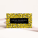 Buscar puntos del leopardo tarjetas de visita Para ella