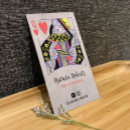 Buscar reina belleza de tarjetas de visita Peluquero