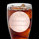 Buscar bebidas redondas pegatinas Para ella
