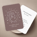 Buscar sol y luna tarjetas de visita Negocio