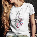 Buscar corazón anatómico camisetas Amar