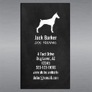 Buscar doberman pinscher tarjetas de visita Perro