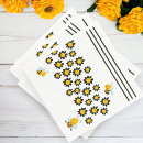 Buscar amarillo y negro servilletas Para ella