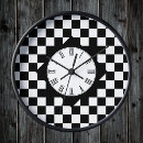 Buscar checkered relojes de pared Modern