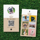 Buscar fuentes del mascota tarjetas de visita Para todos