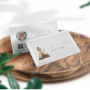 Buscar ilustrado tarjetas de visita Acuarela