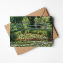 Buscar puente japonés tarjetas Claude monet