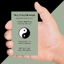 Buscar ying y yang tarjetas de visita Zen