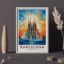 Buscar la sagrada familia posters Barcelona spain