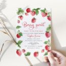 Buscar fresa invitaciones Berry