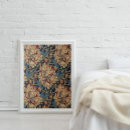 Buscar estampado flores vintage azulejos Rojo