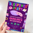 Buscar pijama invitaciones Fiesta de sueño