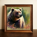 Buscar oso marrón posters Bosque