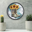 Buscar sunflower relojes de pared Moderno
