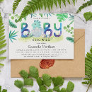 Buscar adorable invitaciones Dino