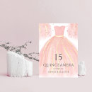 Buscar dulce 15 invitaciones Rosa